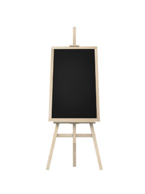 1.5 Mtr Easel Frame+ 50X70 Chalk Board